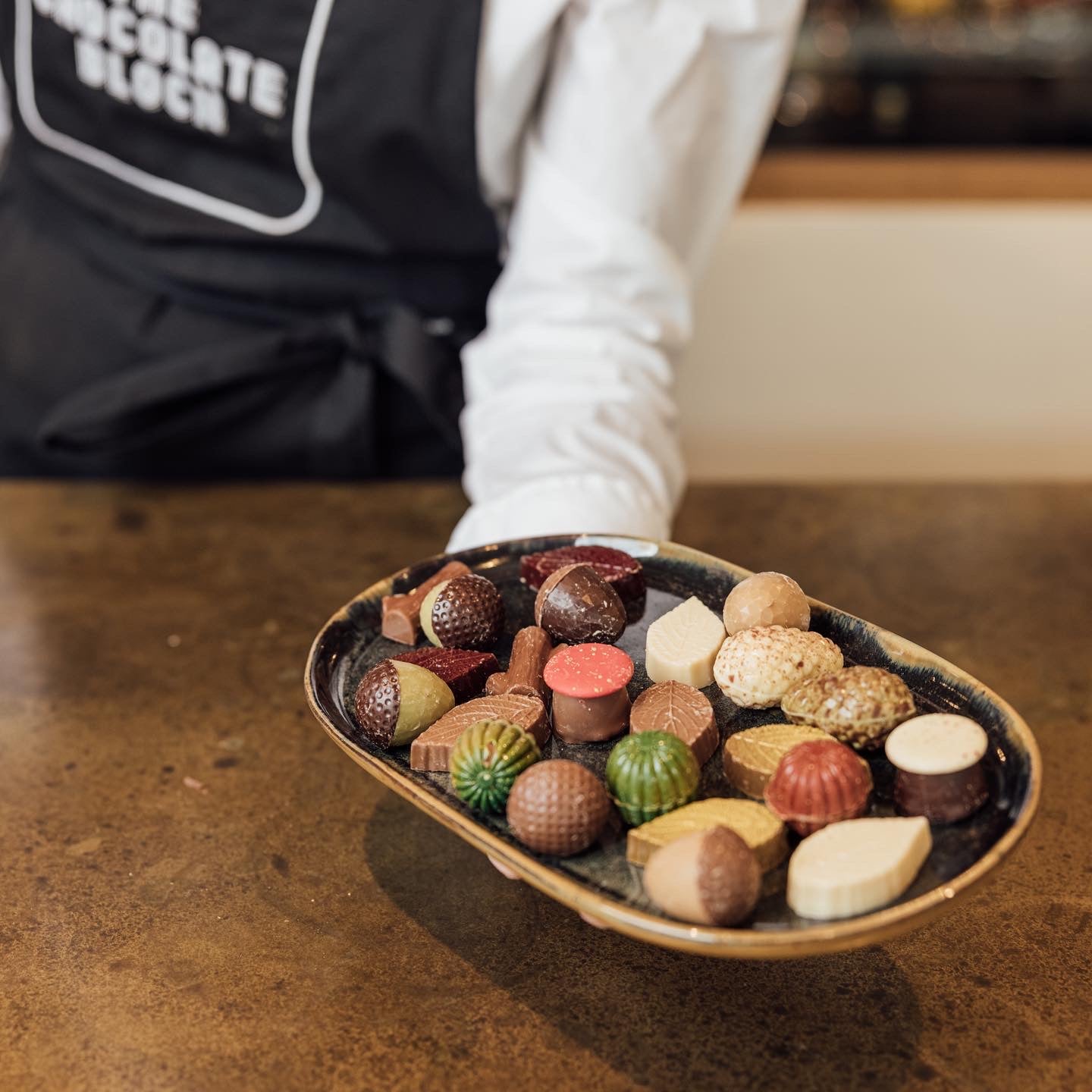 Herfst bonbons van Visser Chocolade