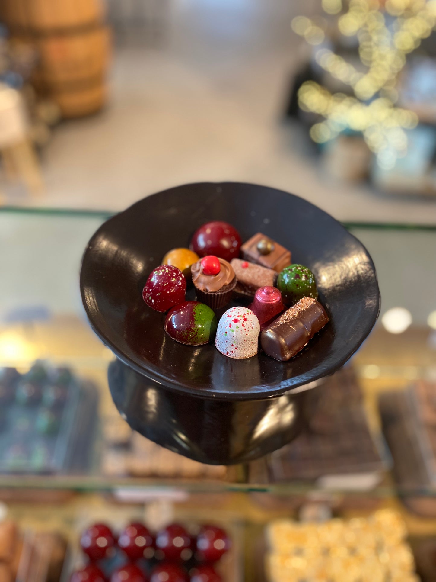 Kerst bonbons van Visser chocolade