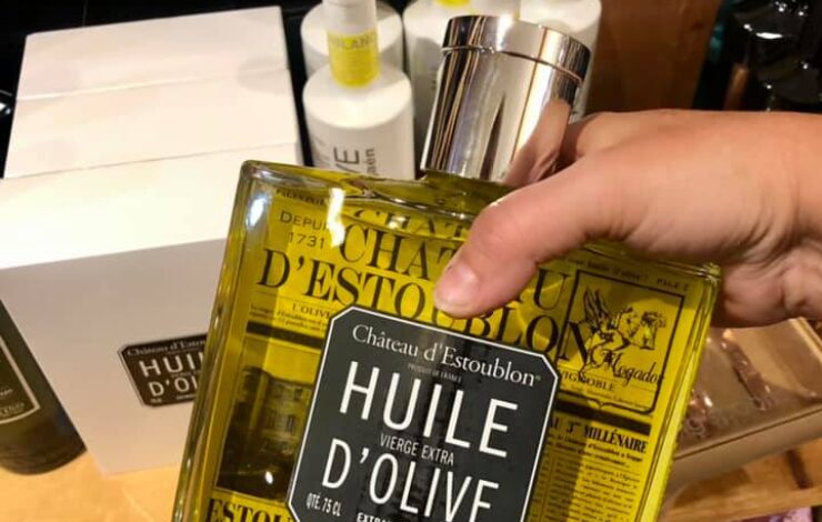 Olijfolie spray van Chateau d'Estoublon