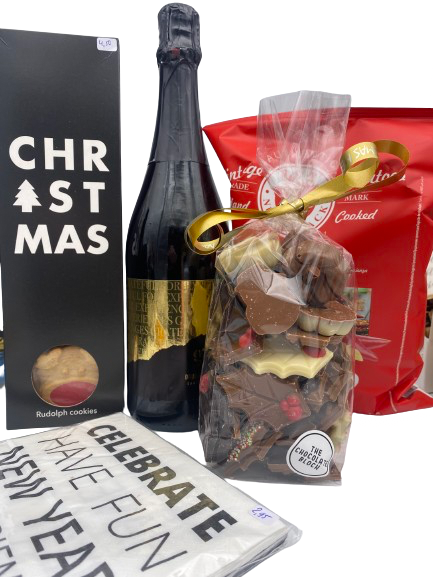 Kerstpakket met  chocolade Visser Chocolade