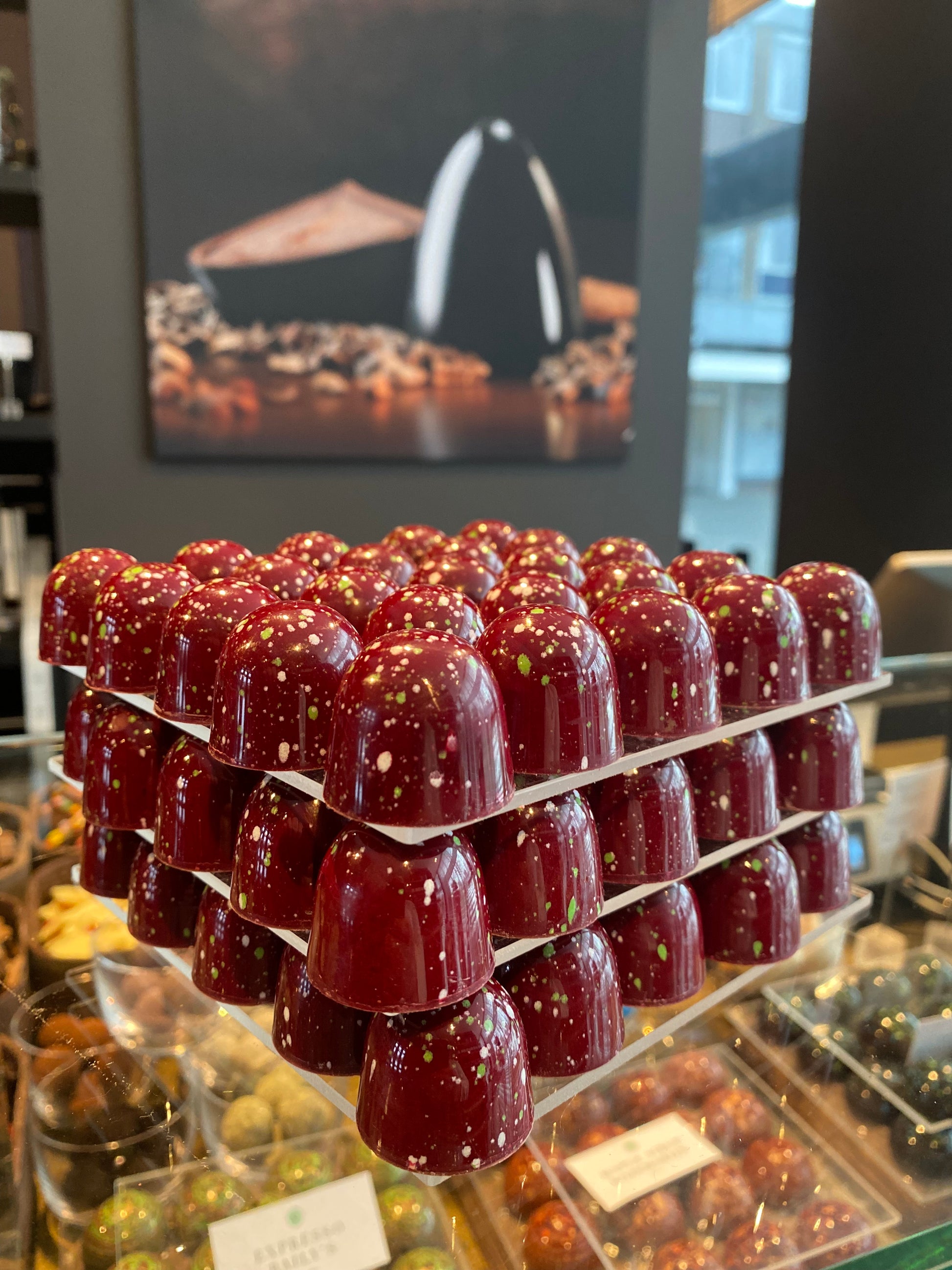 Visser Kerst Chocolade Chocolaterie The Chocolate Block