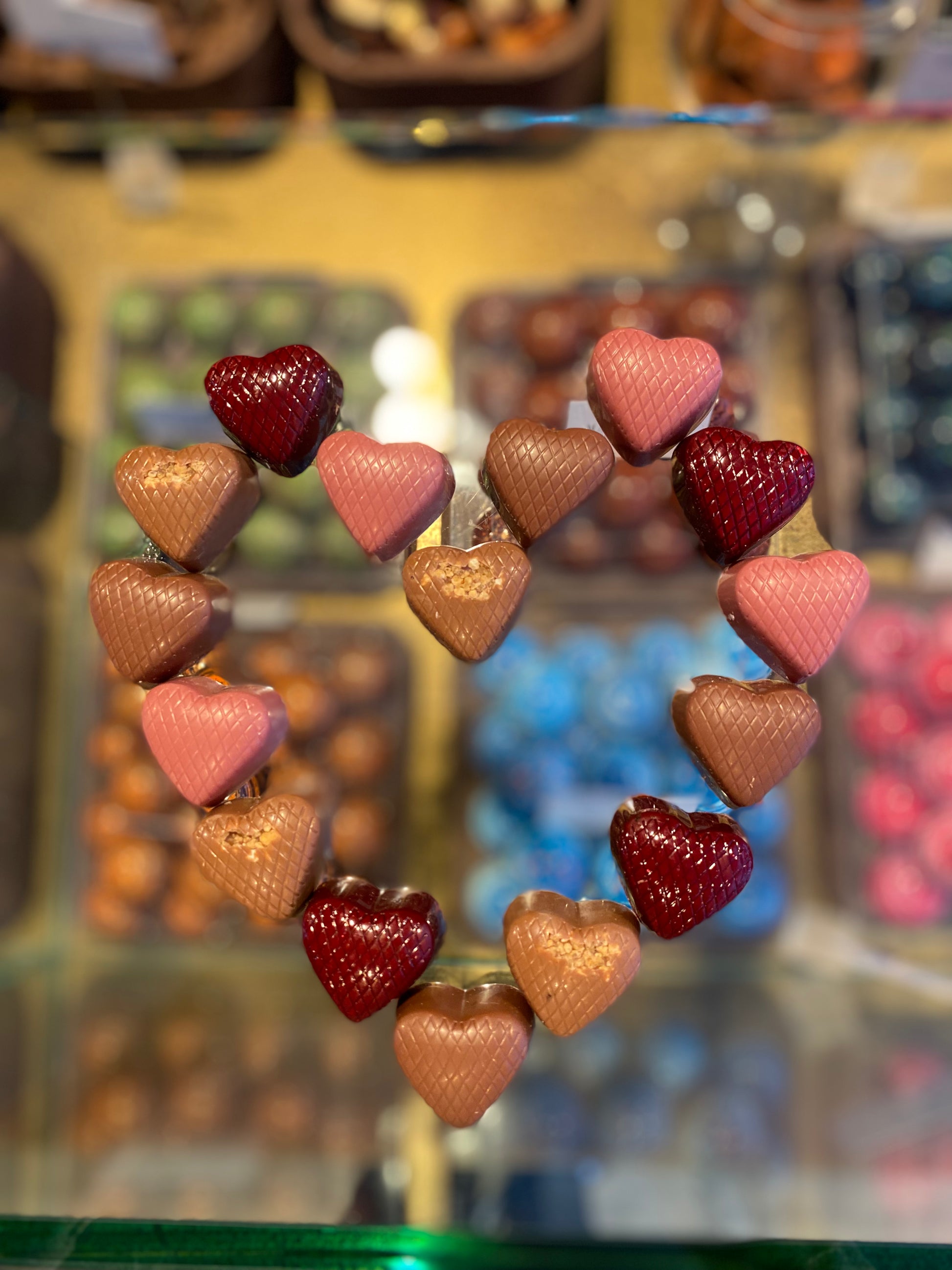 Visser chocolade Hartjes