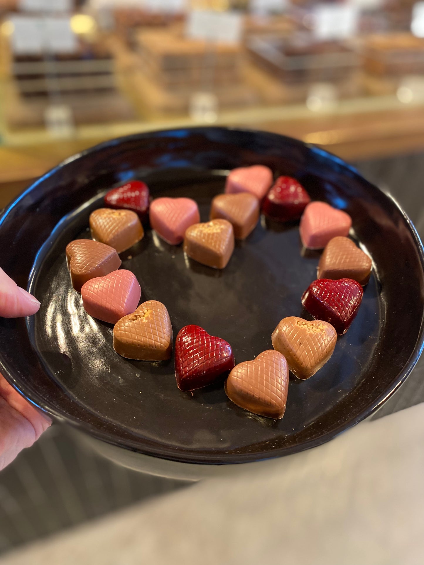 Bonbons voor Valentijn van Visser Chocolade koop je bij The Chocolate Block