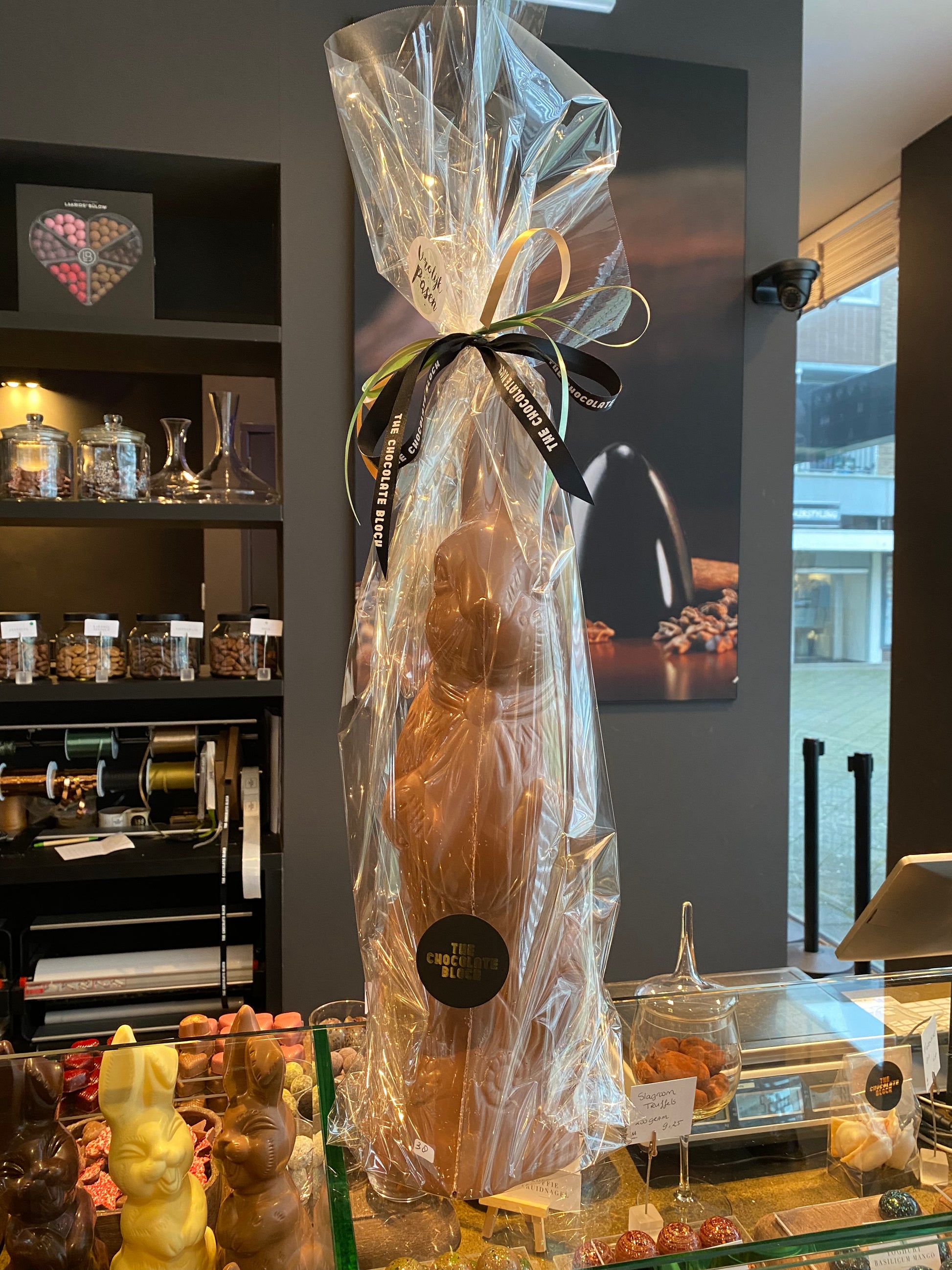 Paashaas 50 cm Chocolaterie The Chocolate Block