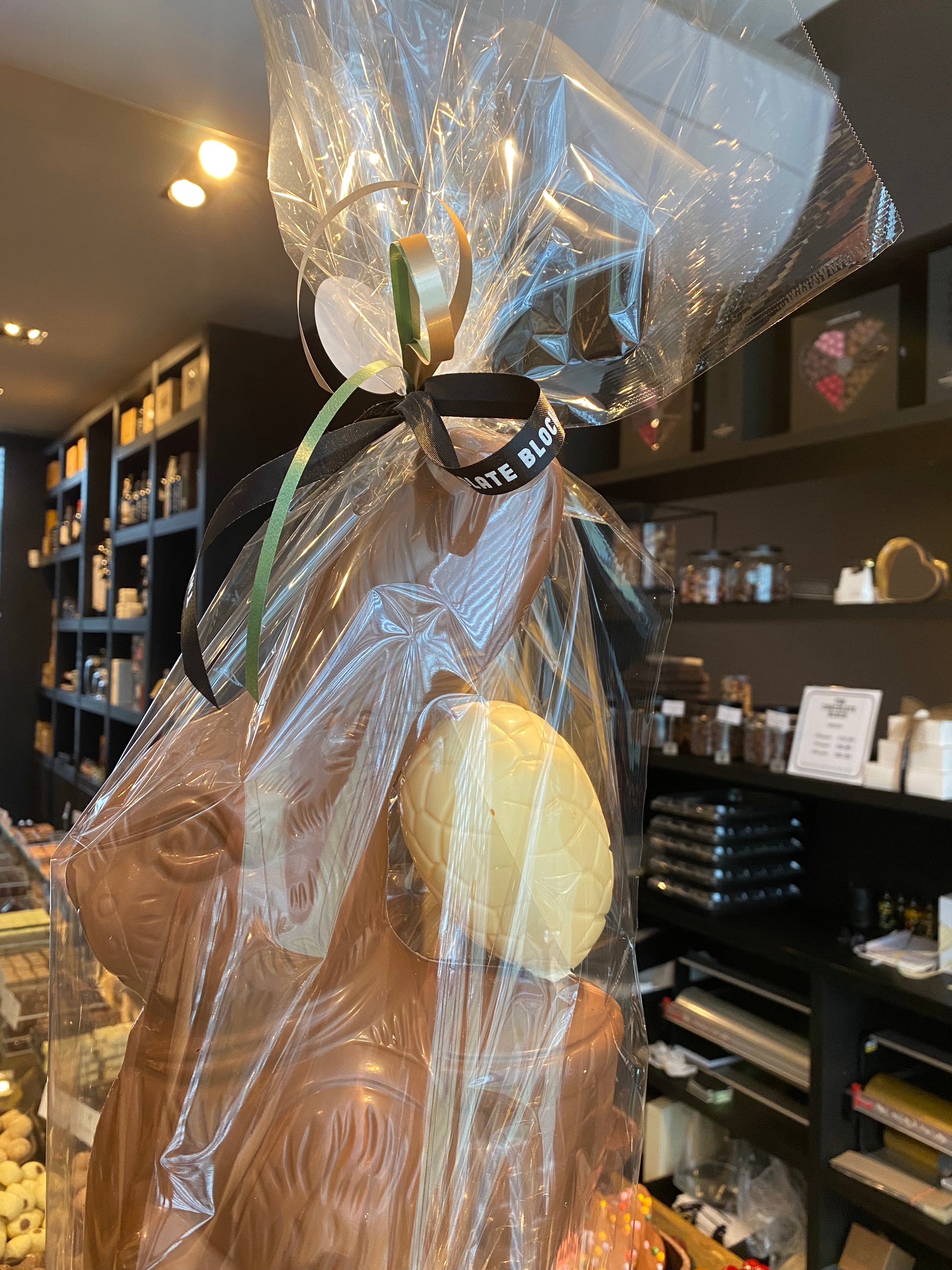 Paashaas chocolade 50 cm