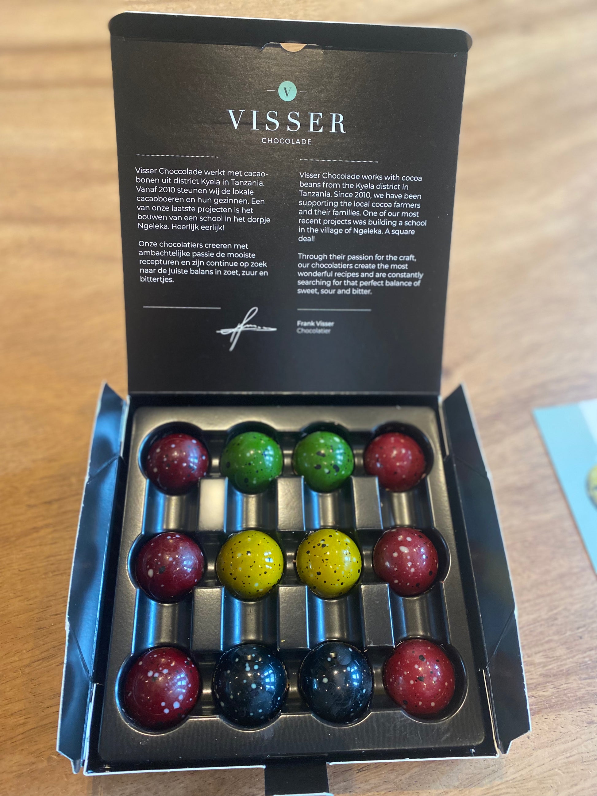 Mini Picasso van Visser Chocolade bij The Chocolate Block