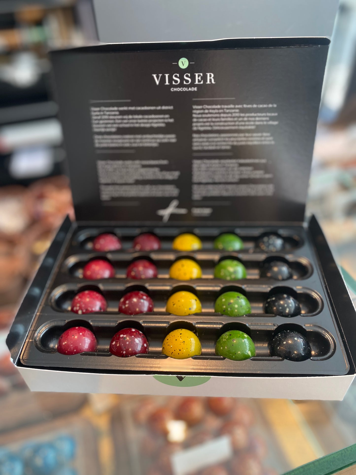 Mini Picasso's van Visser Chocolade