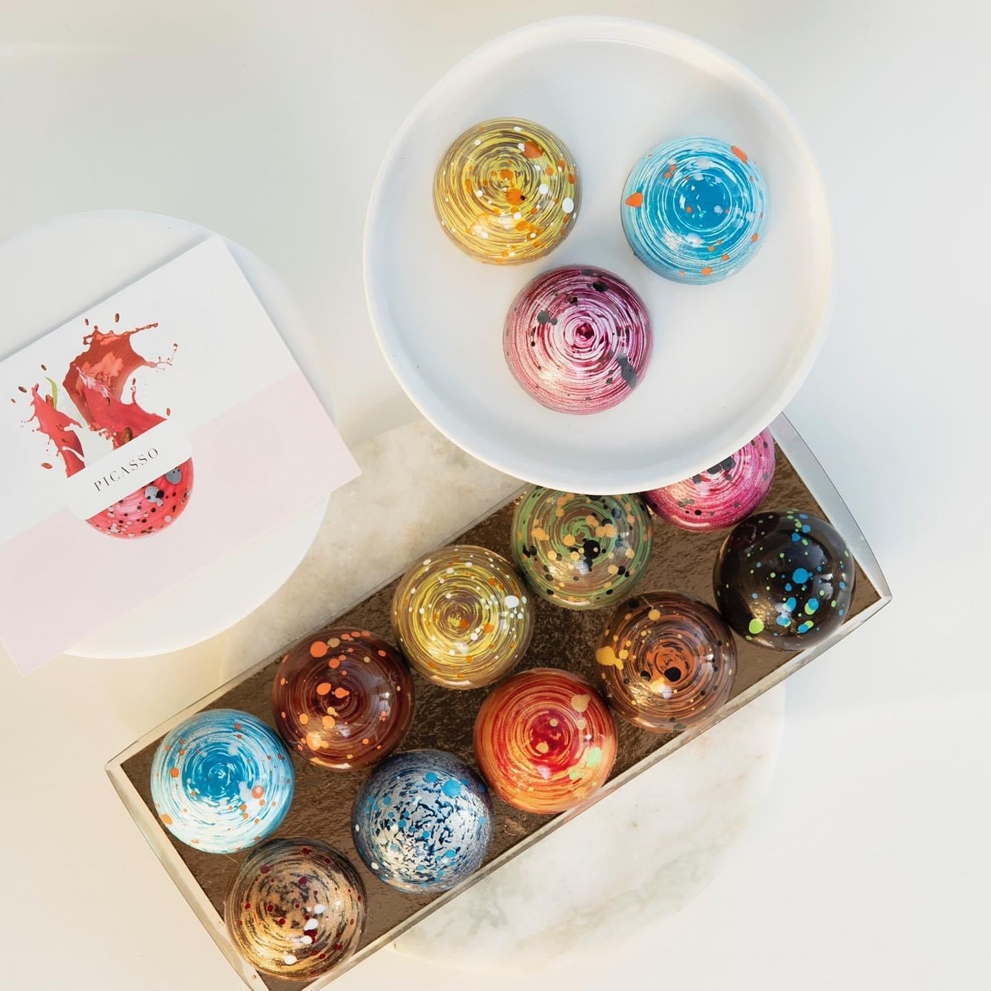 Picasso bonbons Visser Chocolade