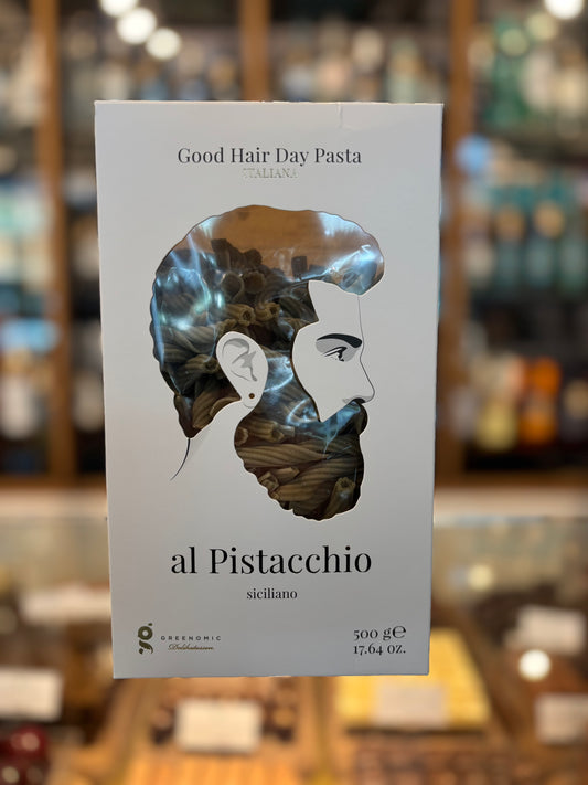 Greenomic Good Hair Day Pasta al Pistacchio van The Chocolate lock in Breda