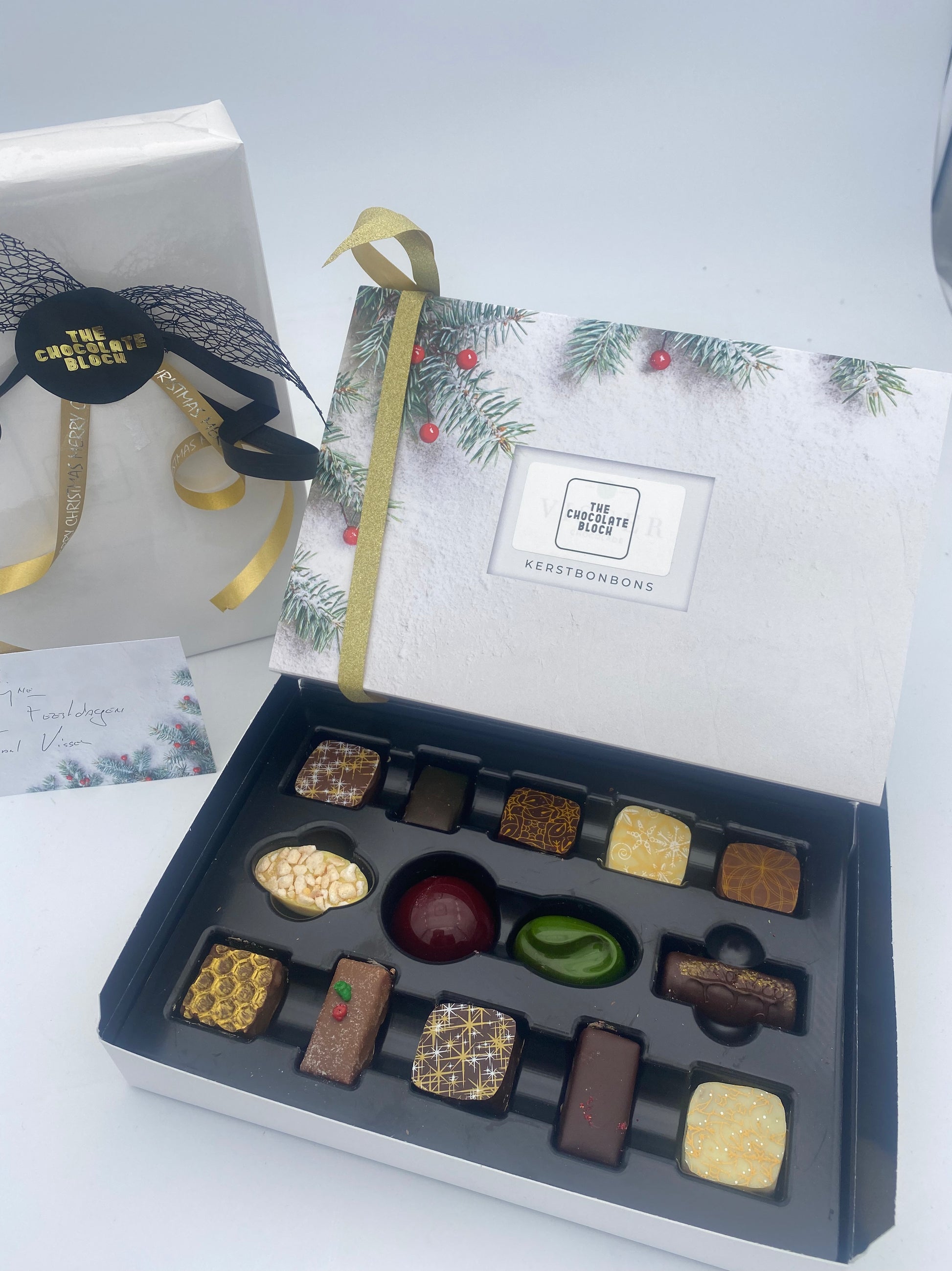 Kerst Bonbons van Chocolaterie The Chocolate Block in Breda