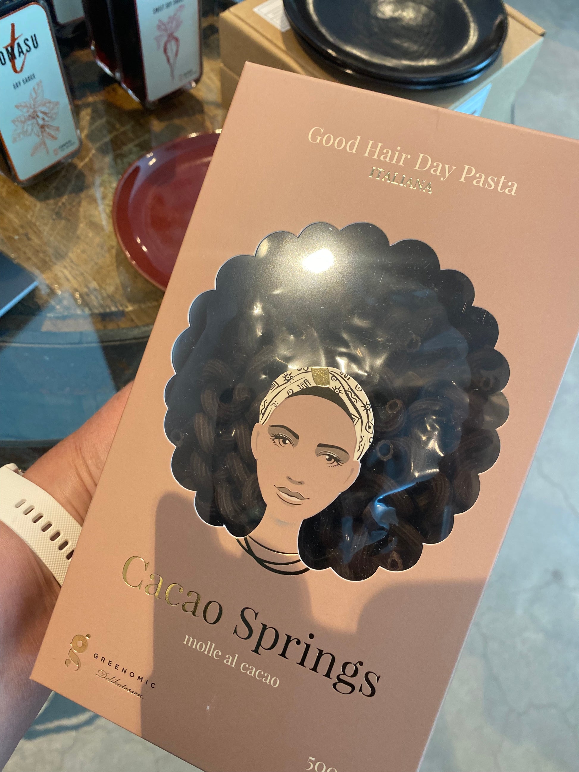 Vaderdag pakket Cacao springs Good Hair Day Pasta